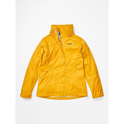 Marmot PreCip Eco Jackets - Womens Rain Jacket Orange CA5073928 Canada